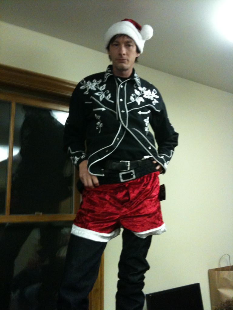 santa shorts